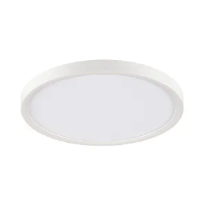 15" Round 12-Watt 5CCT Surface Mount Disk 1200lm 120V LED Ceiling Light Fixture (4-Pack)