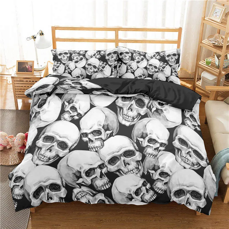 3D Digital Printed Skull bedding Cranial Graph