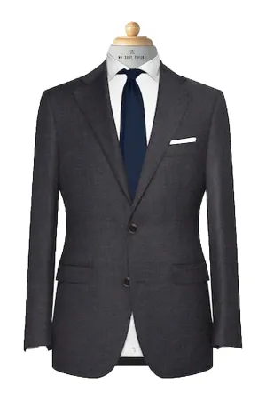 Charcoal Plaid - Italian Suit