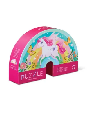 Crocodile Creek Croc Creek 12pc Mini Puzzle Sweet Unicorn