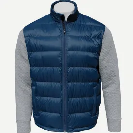 Down Jacket - Midnight Navy/Steel Heather