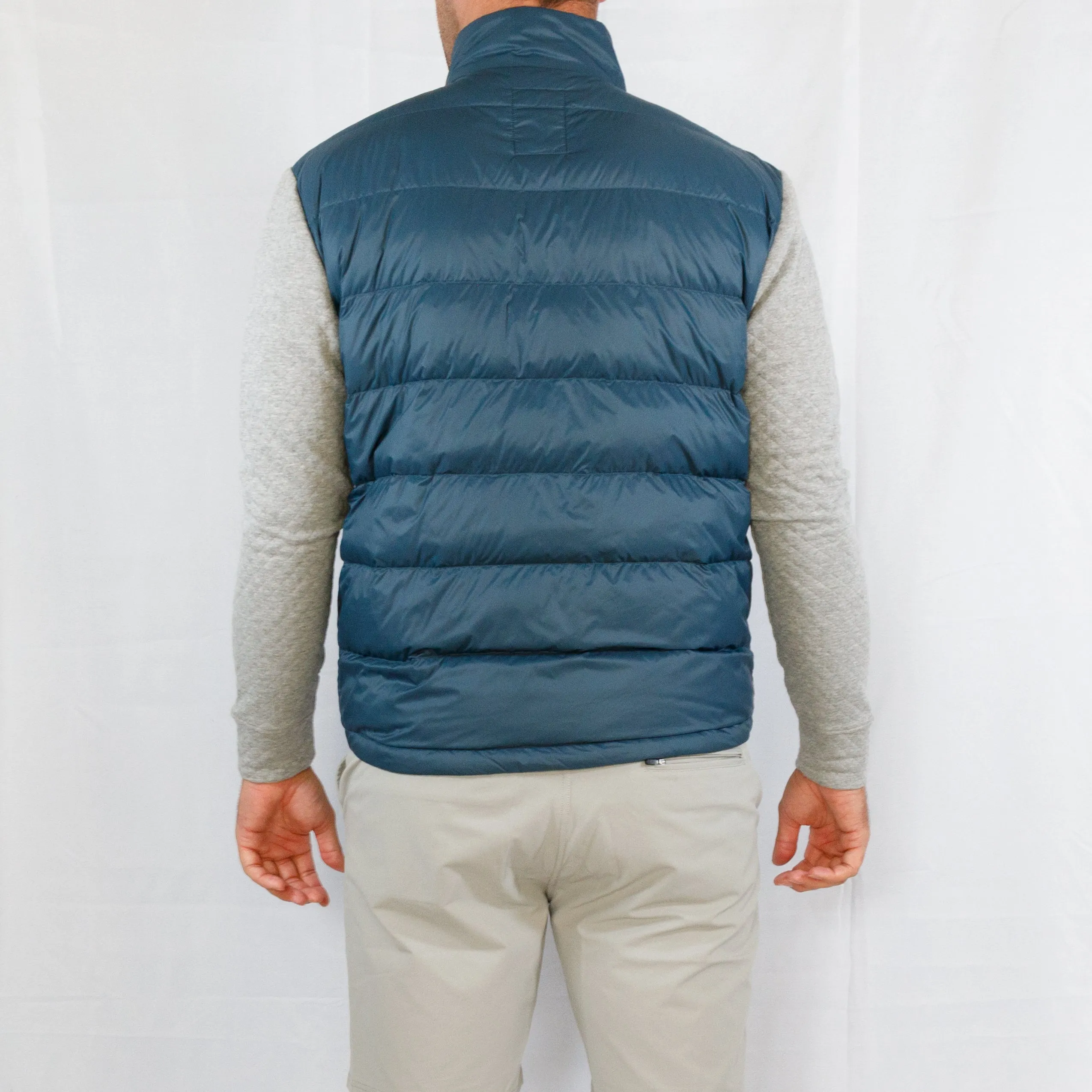 Down Jacket - Midnight Navy/Steel Heather