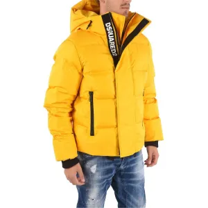 Dsquared² Yellow Nylon Jacket