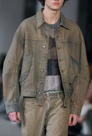 Eckhaus Latta EL JACKET REDUX IN SAND