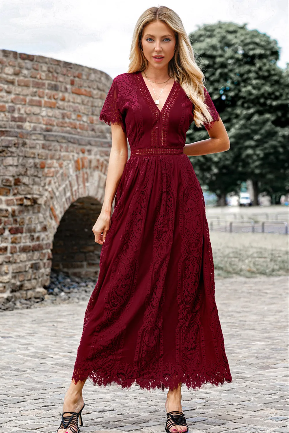 Elegant Airs Lace Dress