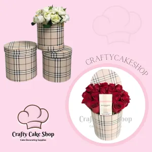 Fashion Plaid flower box