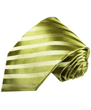 Green on Green Silk Necktie and Accessories