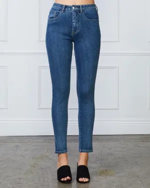 Imonni Audrey High Rise Jeans Blue Wash