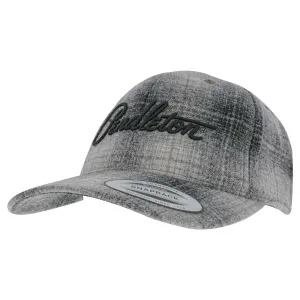 Logo Flat Brim Slate/White Plaid