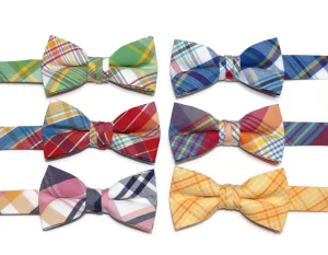 Newport Plaid Bow Tie - Boys