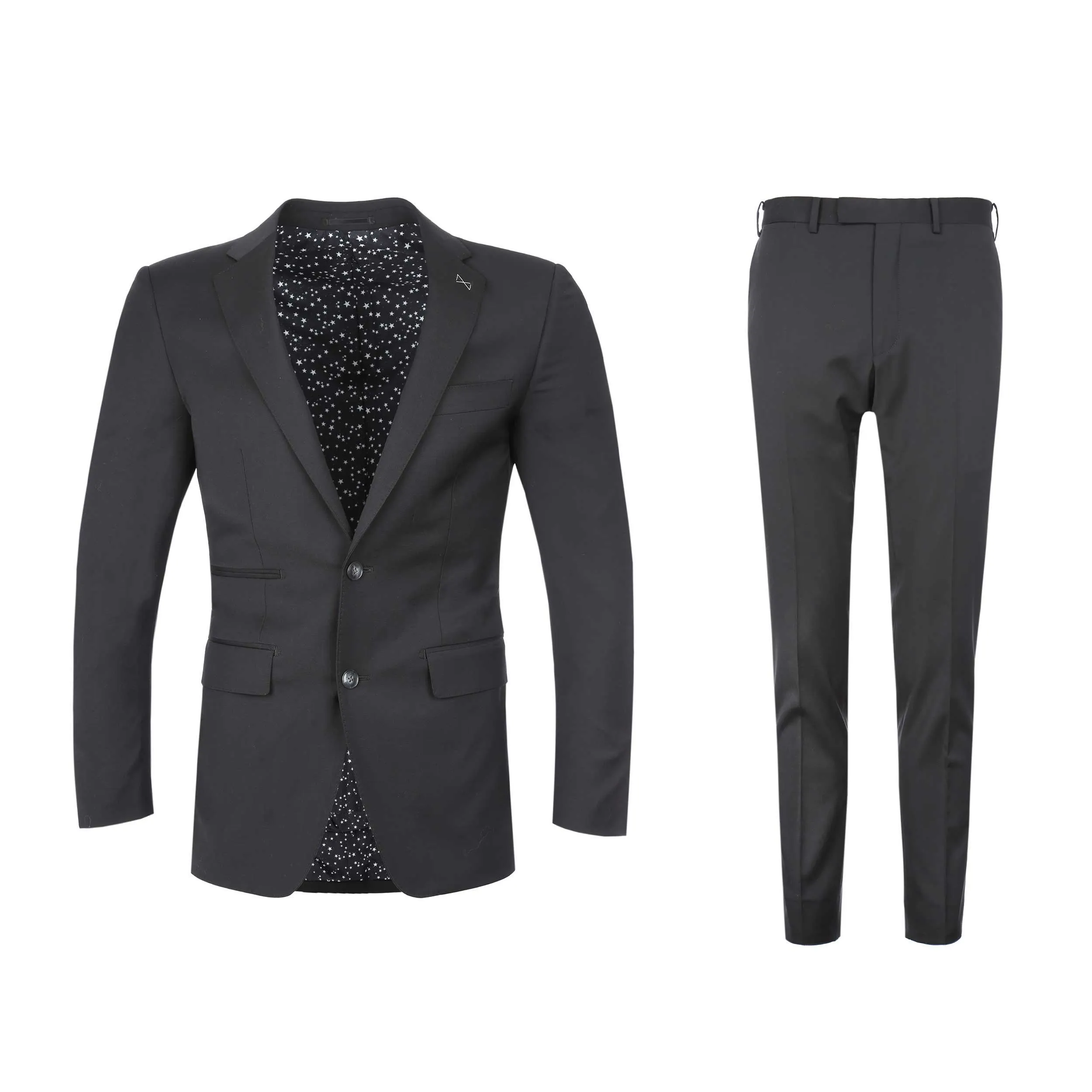 Norton Barrie Bespoke Suit in Black