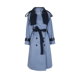 Pre Order:  Strapped Cuffs Belted Woolen Coat