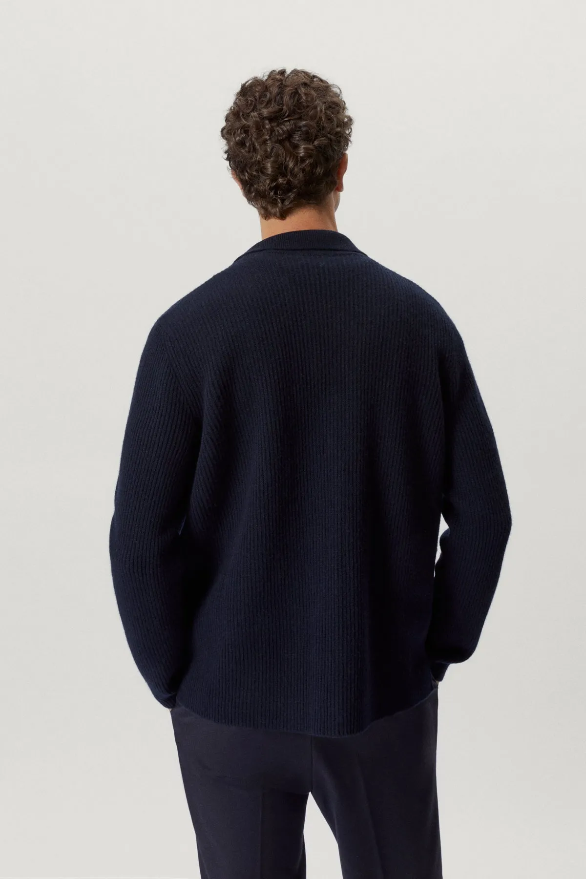 The Woolen Ribbed Overshirt