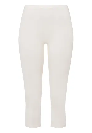 Woolen Silk W Crop Leggings | Cygne 71419-795