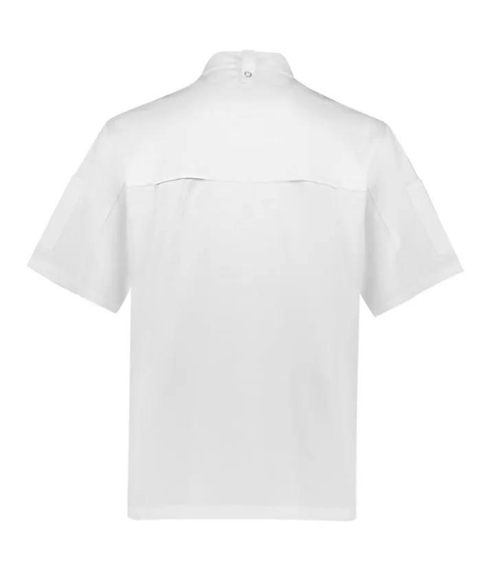 Zest Mens S/S Vented Chef Jacket